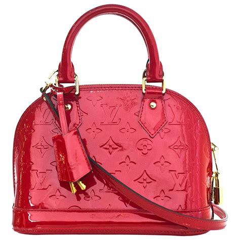 red louis vuitton tote bag|Louis Vuitton vernis bag.